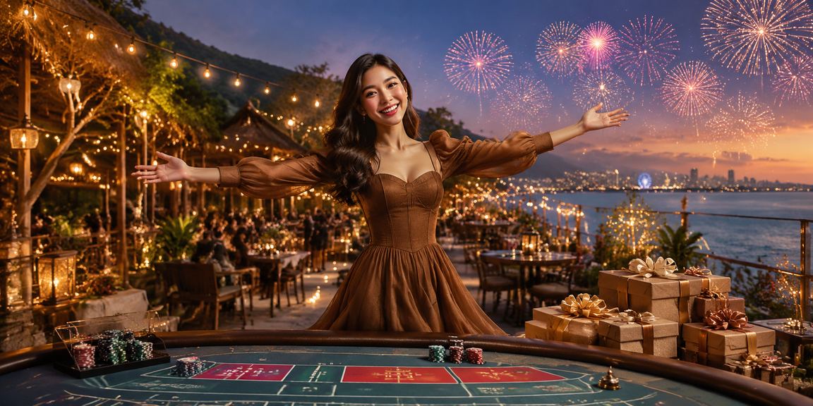 Bàn chơi Live Casino trực tuyến tại 13wi với dealer người thật phát bài Baccarat