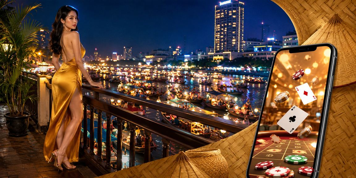 Người chơi tại Cần Thơ tham gia trò chơi bài trực tuyến trên nền tảng 13wi