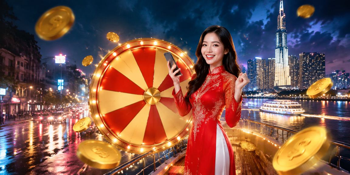 Không khí sôi động tại Hồ Chí Minh trong buổi quay số may mắn với trang phục áo dài truyền thống Việt Nam